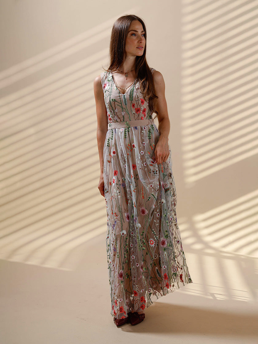 Kleid «Embroidery» von CHOKLATE