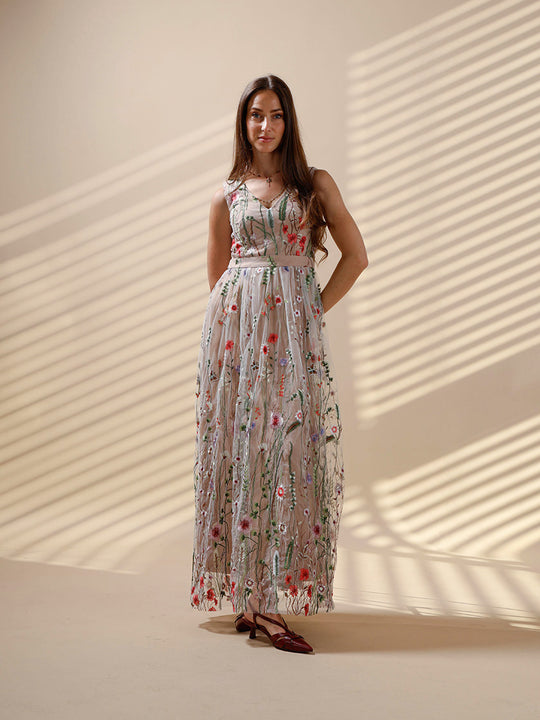 Kleid «Embroidery» von CHOKLATE