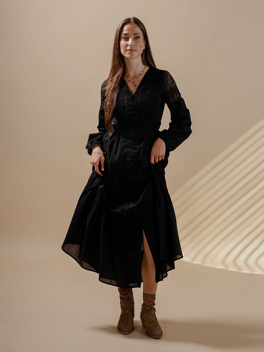 Kleid «Embroidery» von CHOKLATE