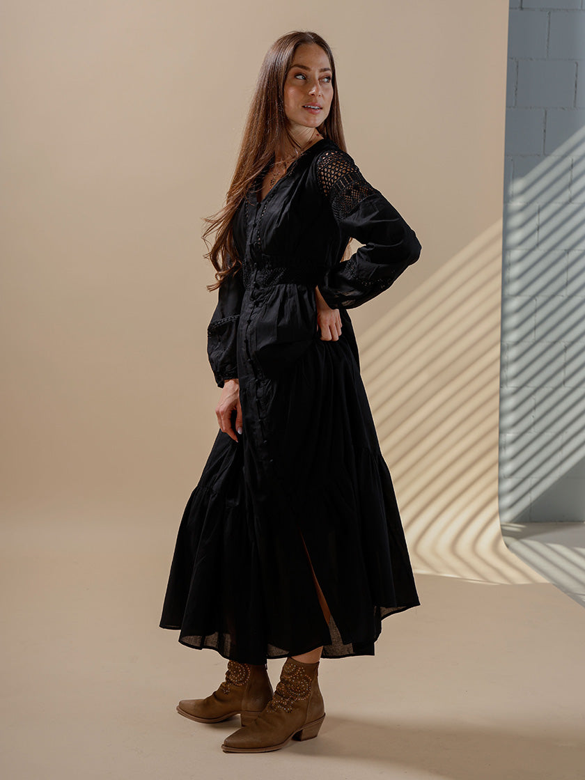 Kleid «Embroidery» von CHOKLATE