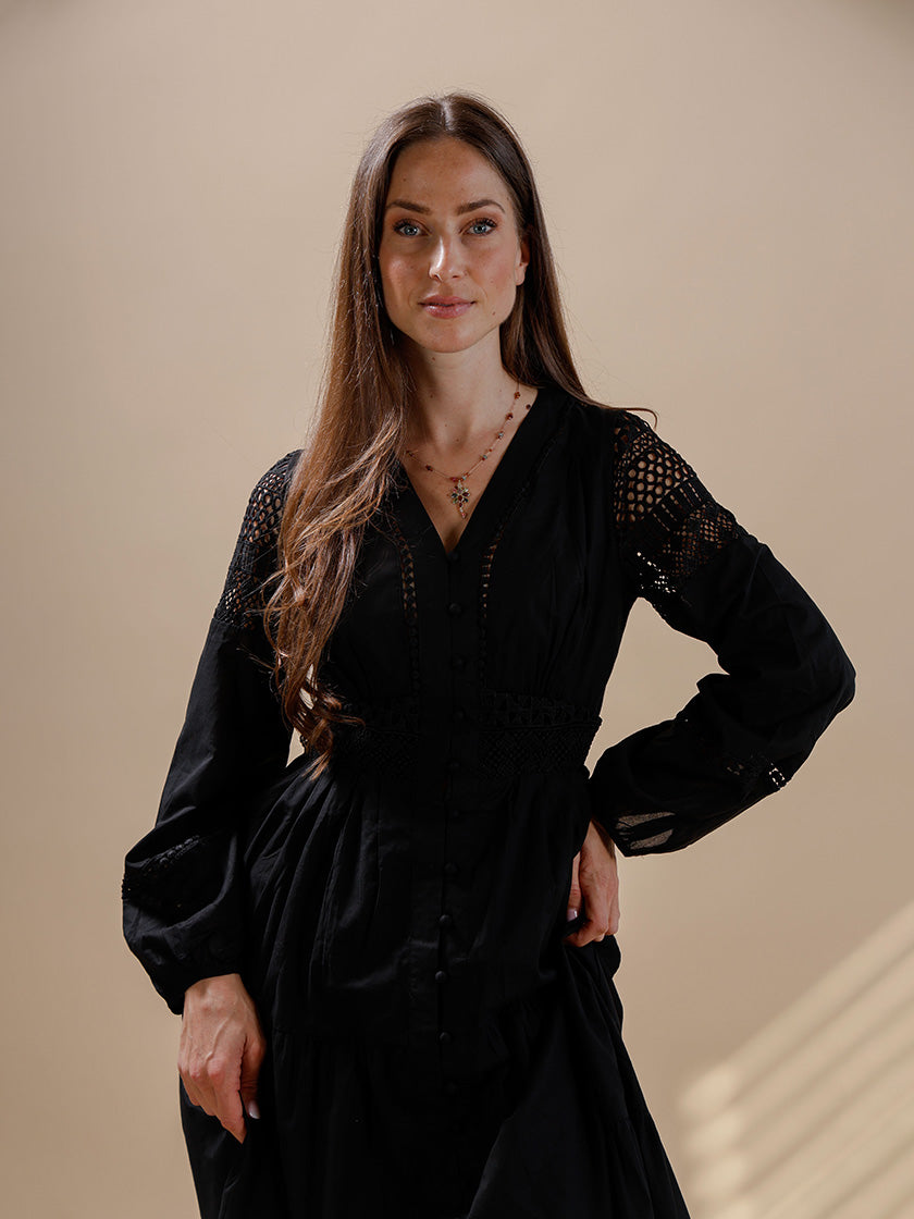 Kleid «Embroidery» von CHOKLATE