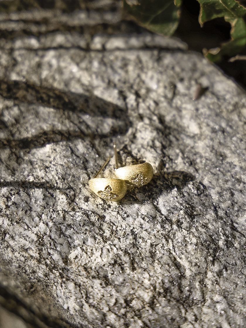 Ohrschmuck «Starlight gold» von CORAZON