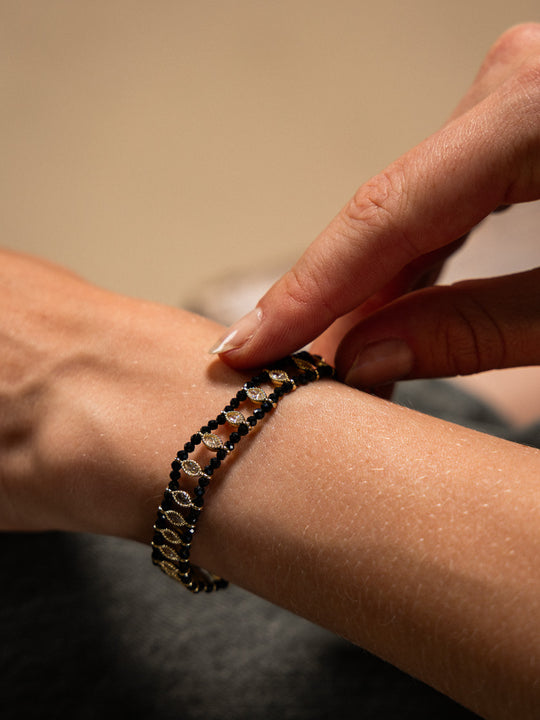 Armband «Enya Schwarz» von CORAZON