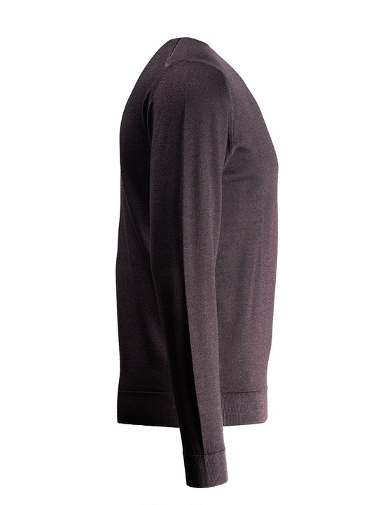Strickpullover «C-Neck Piece Dyed» von DANIELE FIESOLI