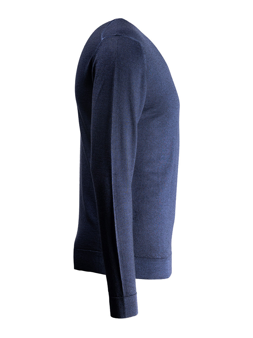 Strickpullover «C-Neck Piece Dyed» von DANIELE FIESOLI