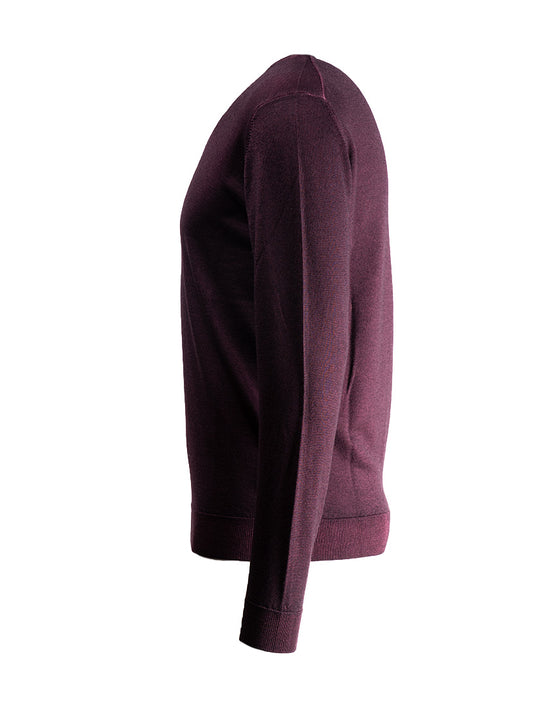Strickpullover «C-Neck Piece Dyed» von DANIELE FIESOLI