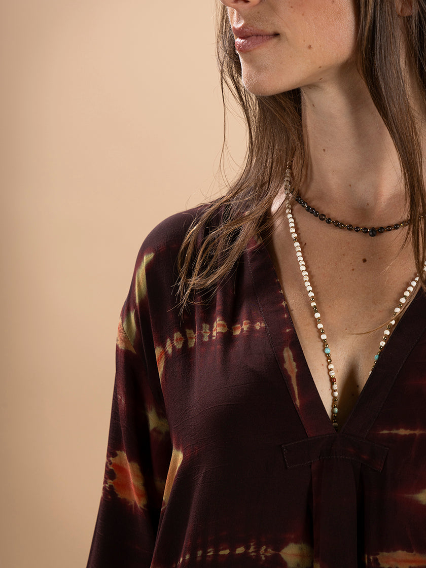 Seidenkleid «Goa Kaftan» von COFUR
