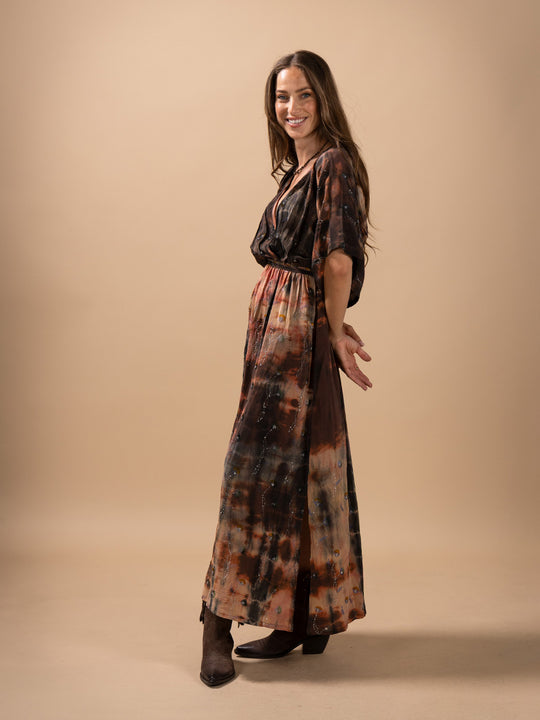 Seidenkleid «Bali» von COFUR