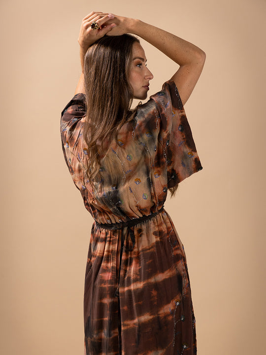 Seidenkleid «Bali» von COFUR