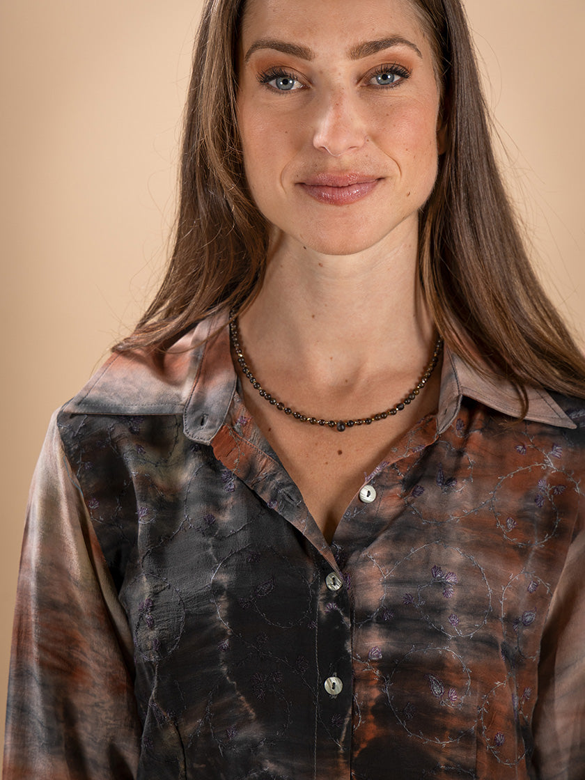 Robe en soie « New Yorker » de COFUR
