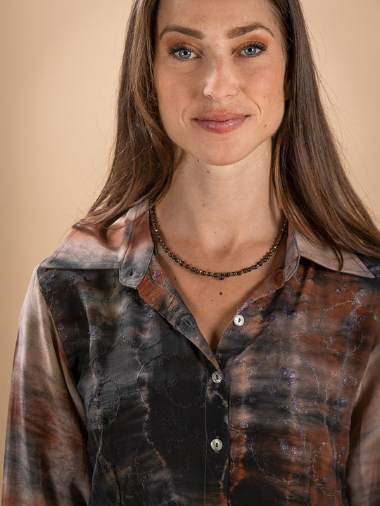 Robe en soie « New Yorker » de COFUR