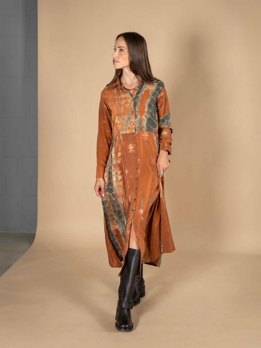 Seidenkleid «New Yorker» von COFUR