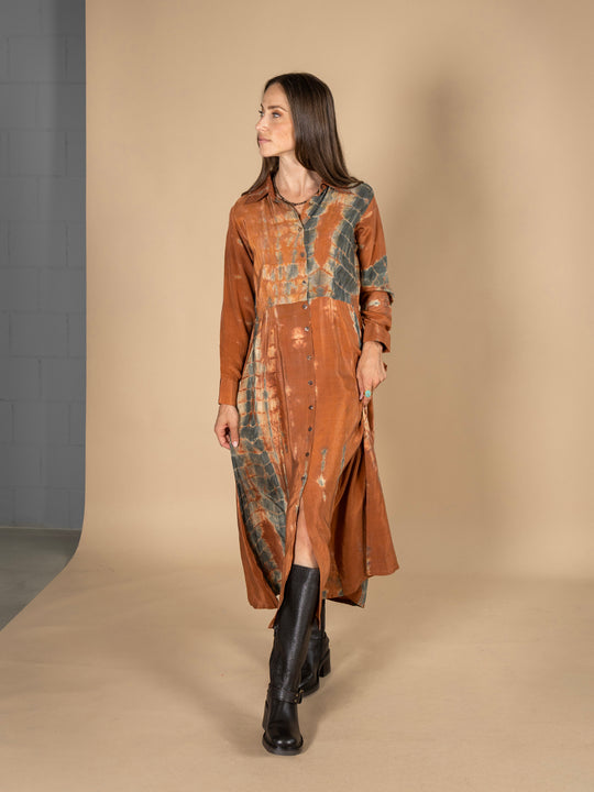 Seidenkleid «New Yorker» von COFUR