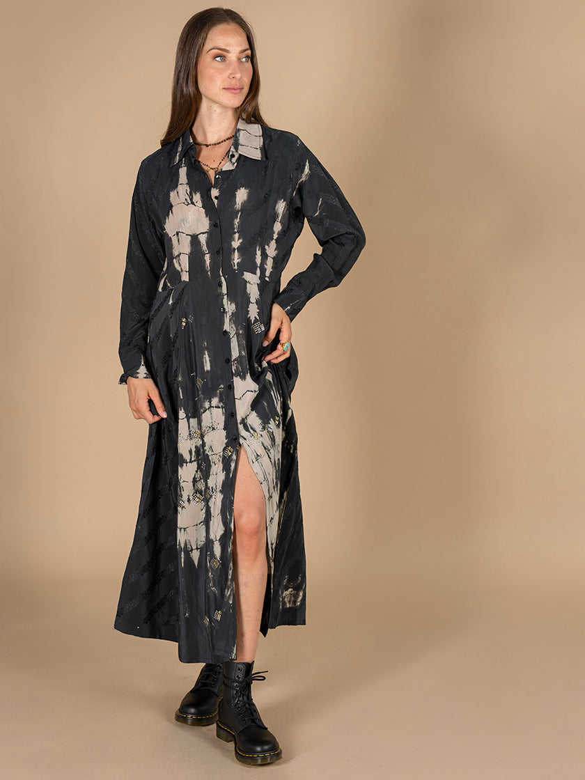Seidenkleid «New Yorker» von COFUR