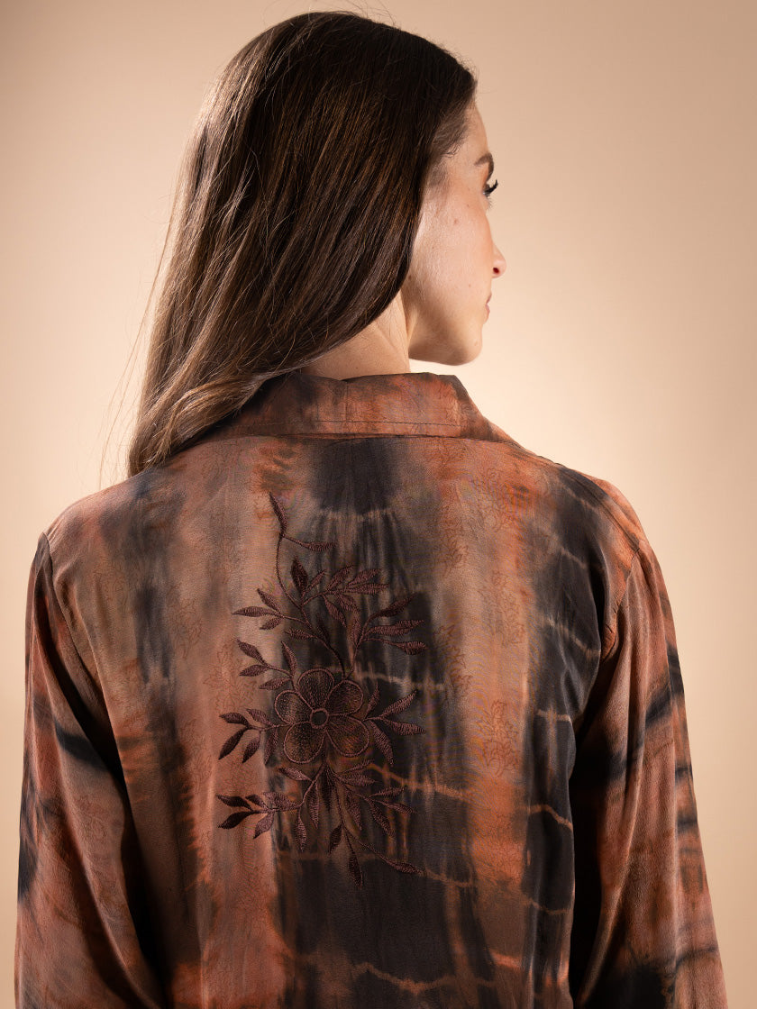 Seidenkleid «New Yorker» von COFUR