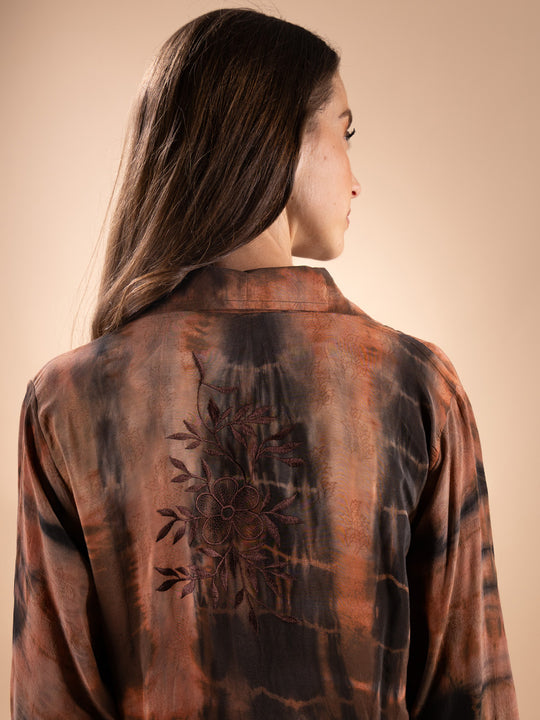 Seidenkleid «New Yorker» von COFUR