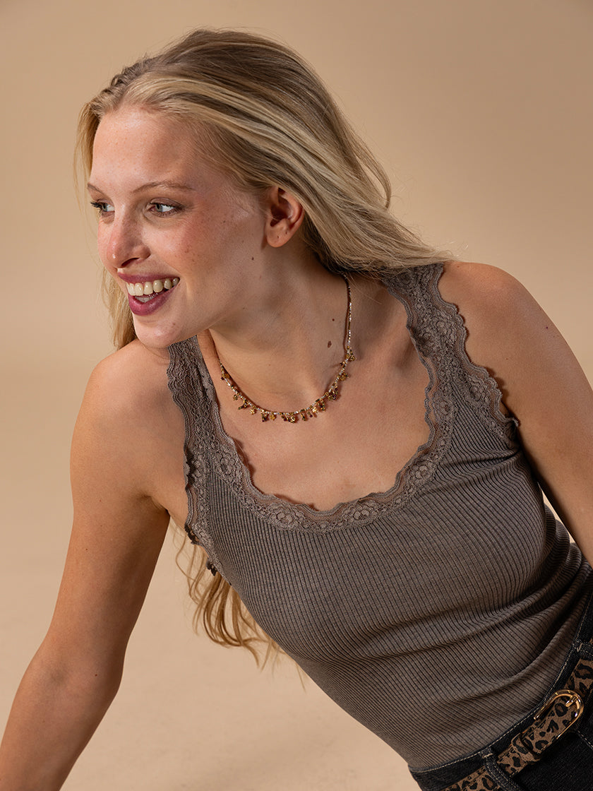 Seidentop «Babette» von ROSEMUNDE