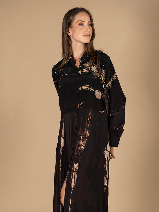 Seidenkleid «New Yorker» von COFUR