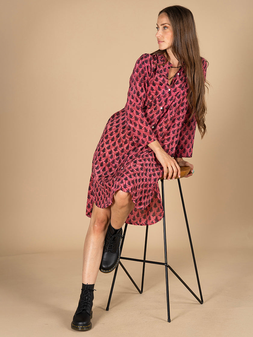 Seidenkleid «Dubai» von COFUR