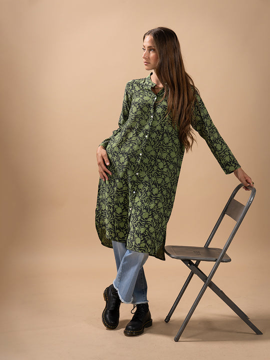 Seidenkleid «Dubai» von COFUR