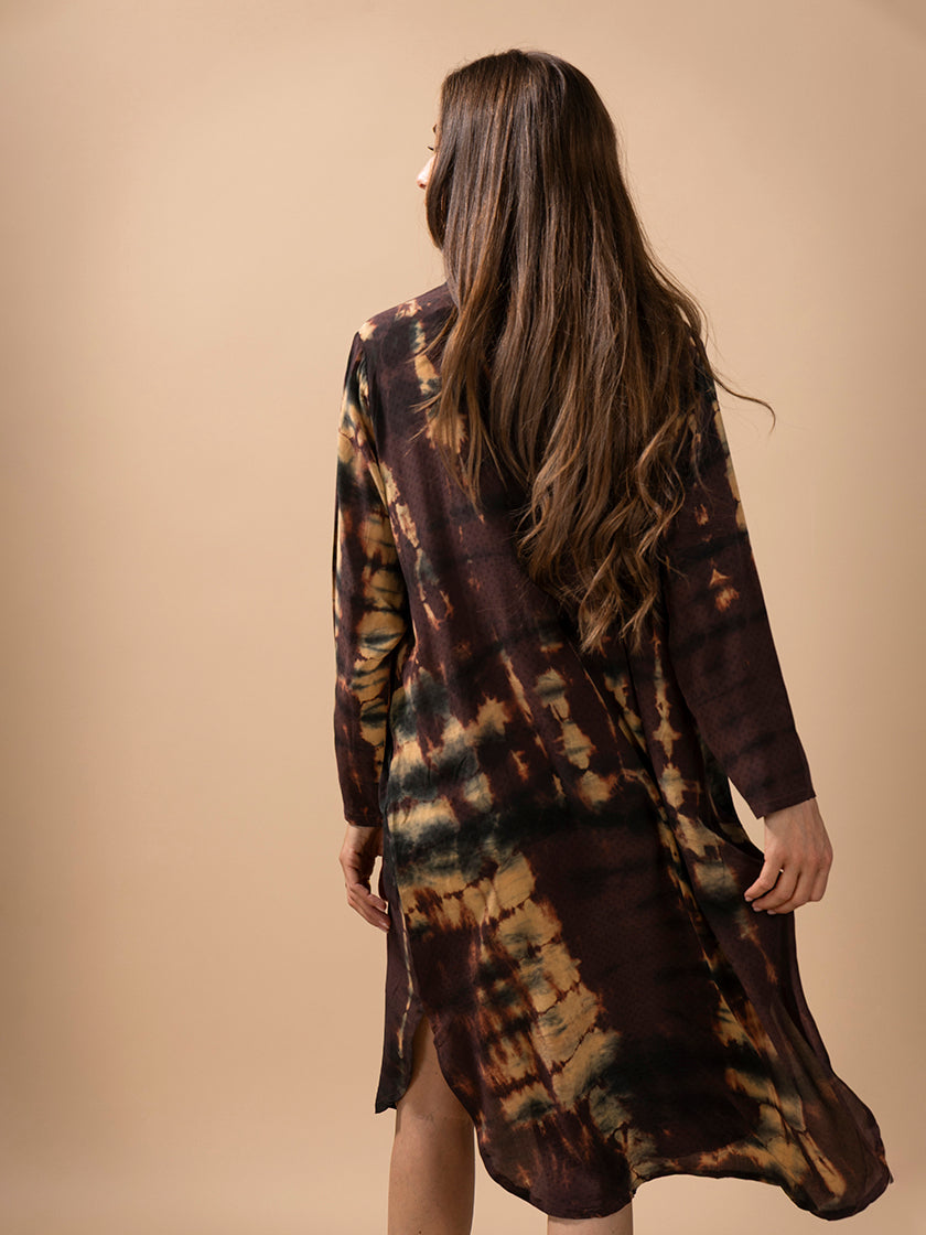 Seidenkleid «Dubai» von COFUR