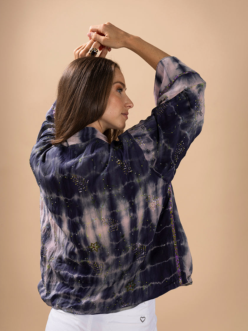 Seidenjacke «Reversible» von COFUR