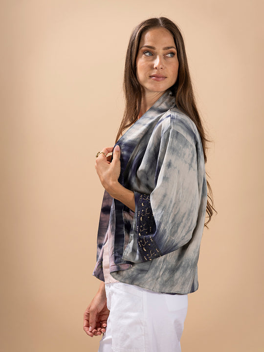 Seidenjacke «Reversible» von COFUR