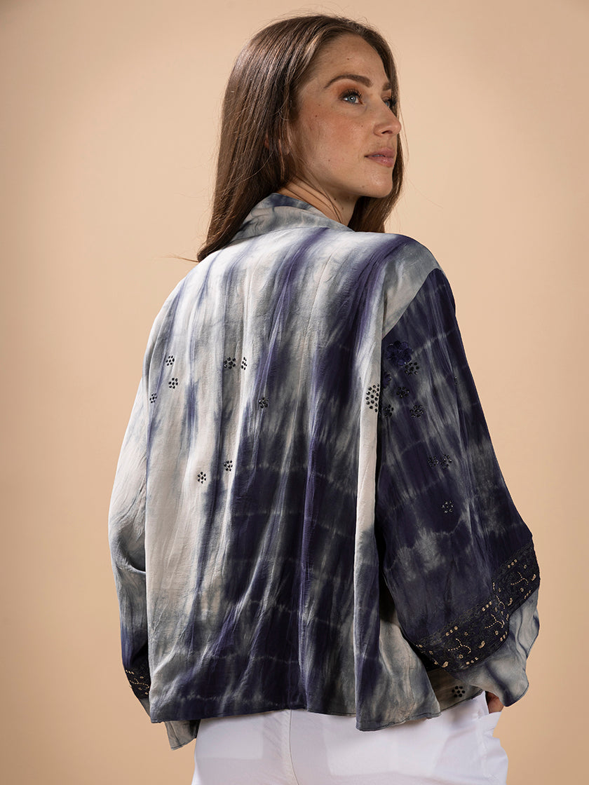 Seidenjacke «Reversible» von COFUR