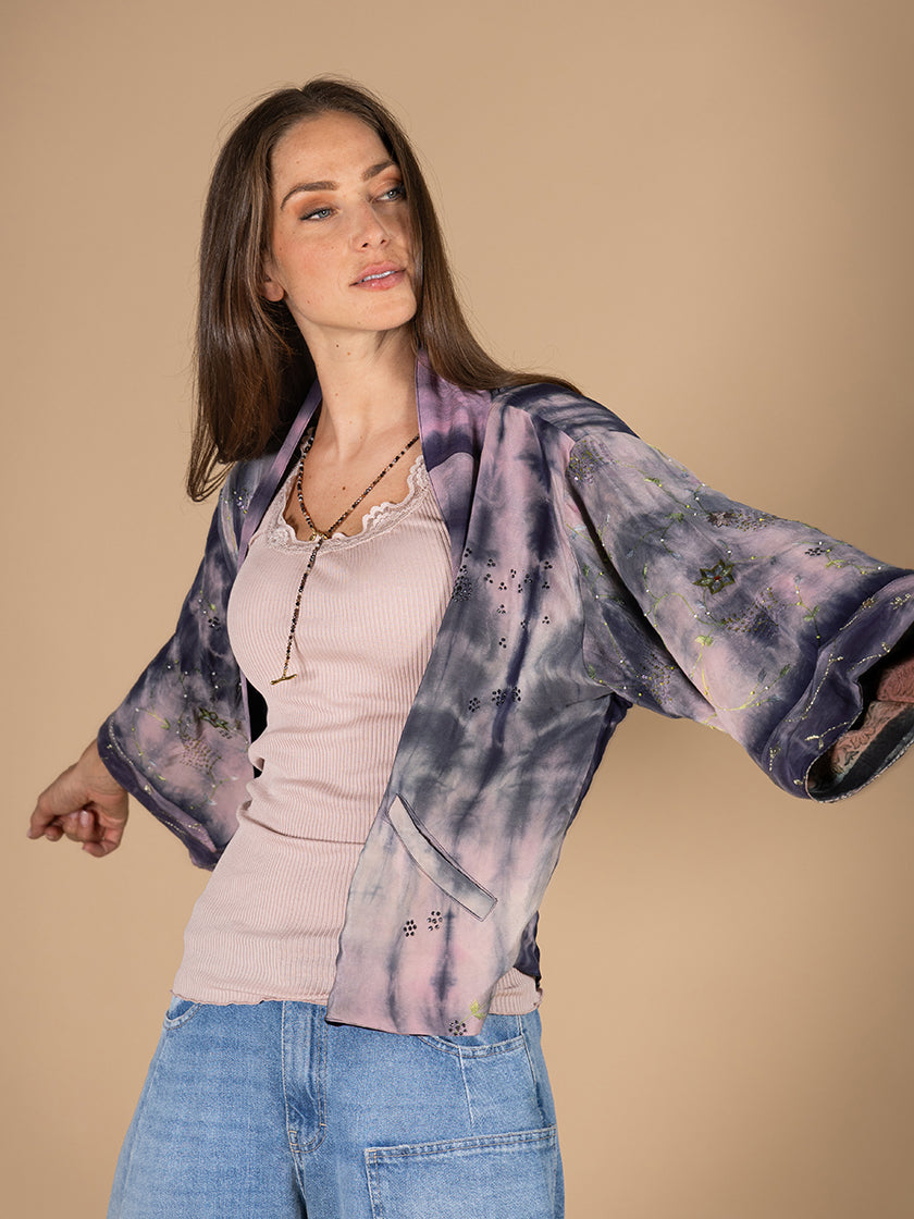 Seidenjacke «Reversible» von COFUR