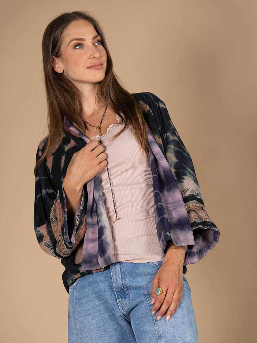 Seidenjacke «Reversible» von COFUR