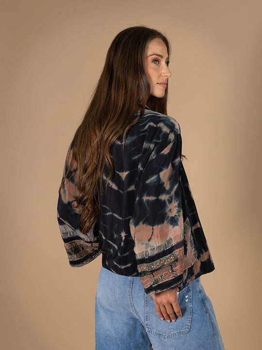 Seidenjacke «Reversible» von COFUR