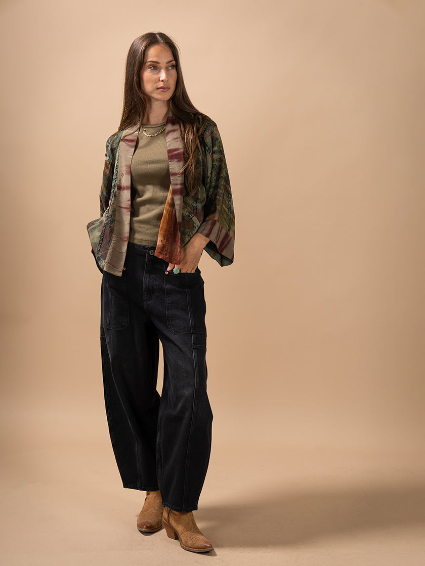 Seidenjacke «Reversible» von COFUR