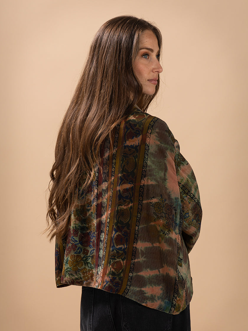 Seidenjacke «Reversible» von COFUR