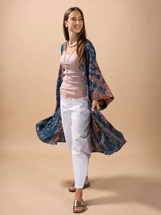 Seidenkimono «Dubai» von COFUR