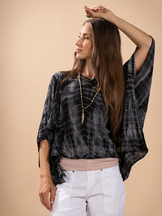 Seidenponcho «Lombok» von COFUR