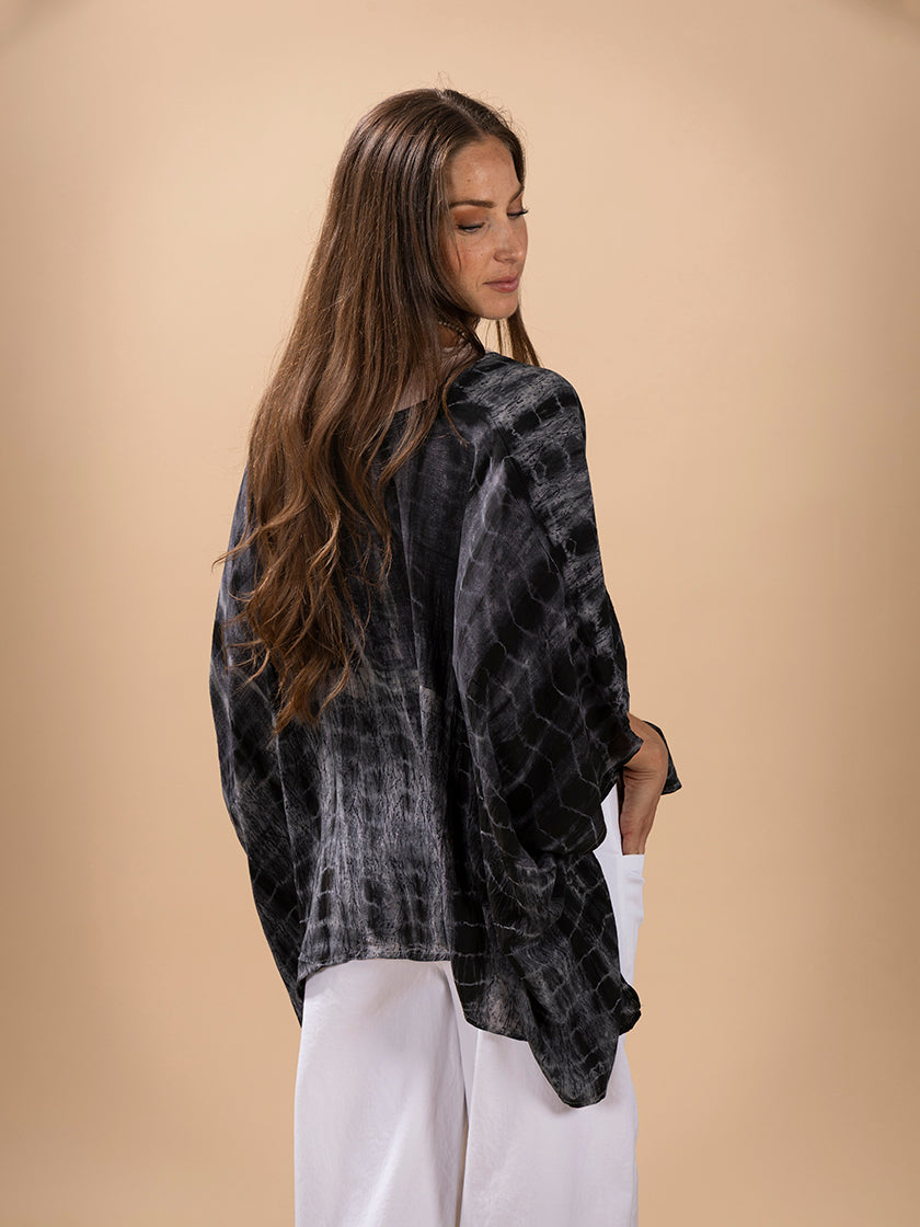 Seidenponcho «Lombok» von COFUR