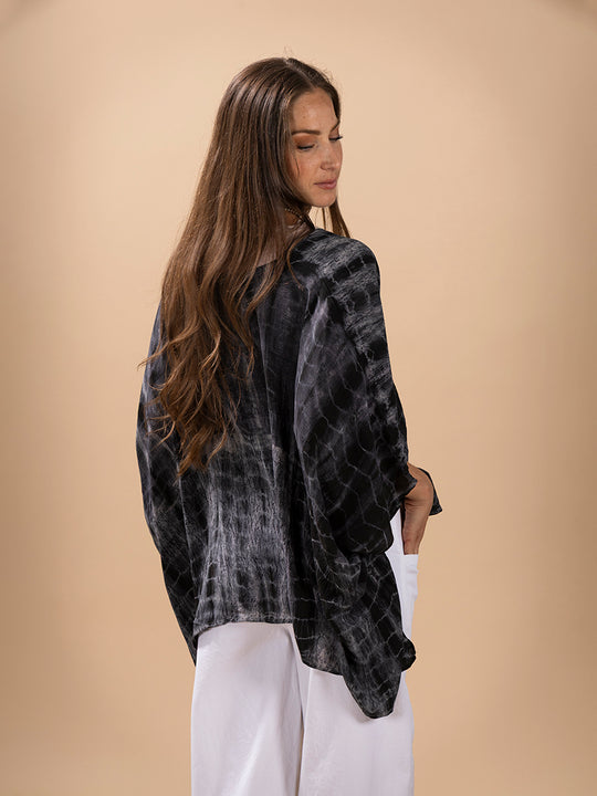 Seidenponcho «Lombok» von COFUR