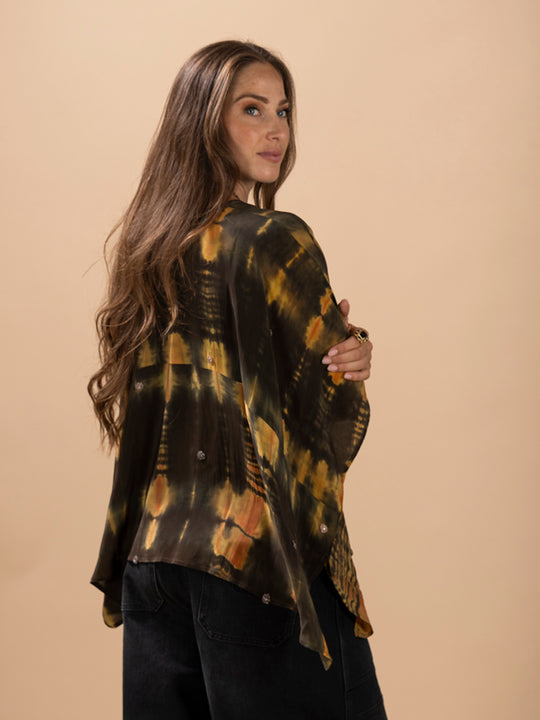 Seidenponcho «Lombok» von COFUR