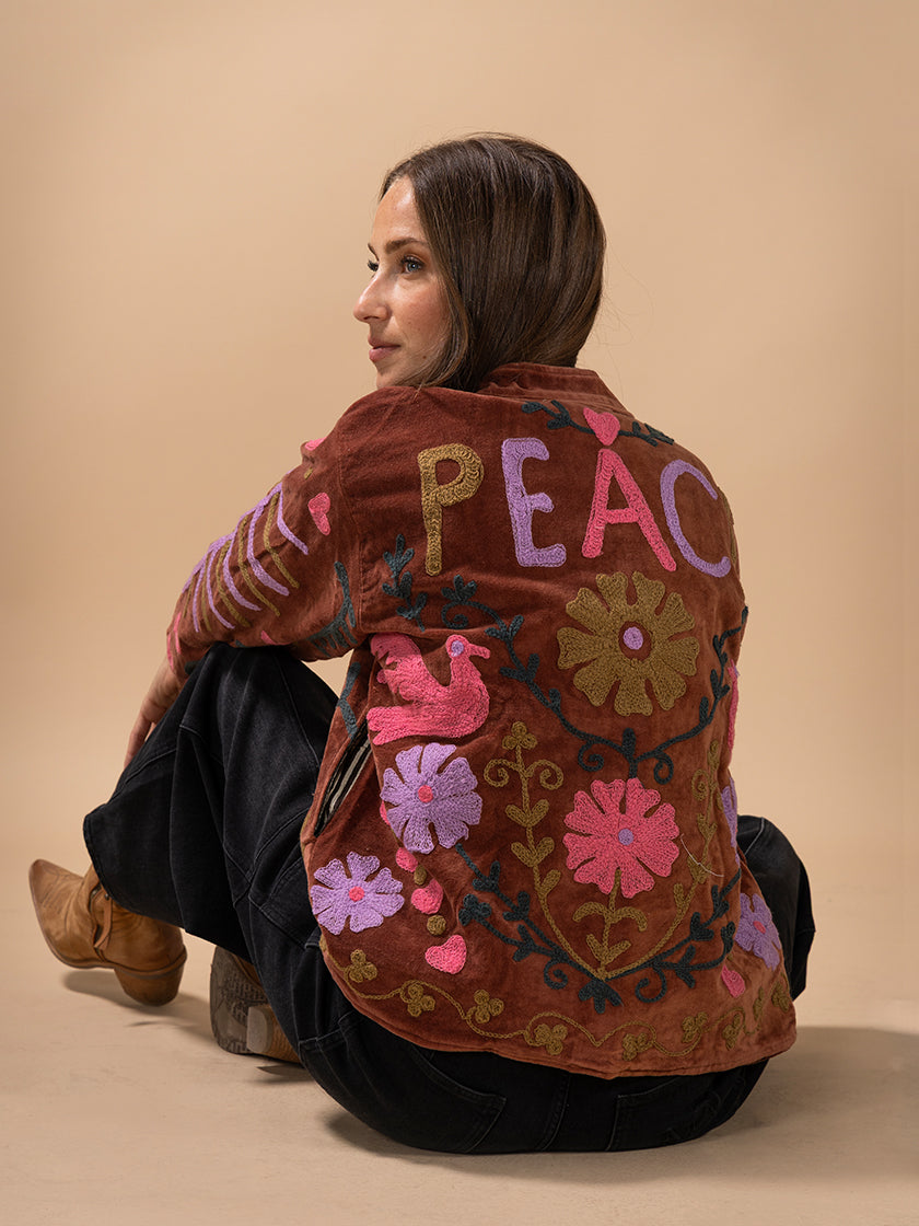 Jacke «Suzani Peace» von COFUR