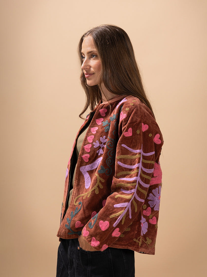 Jacke «Suzani Peace» von COFUR