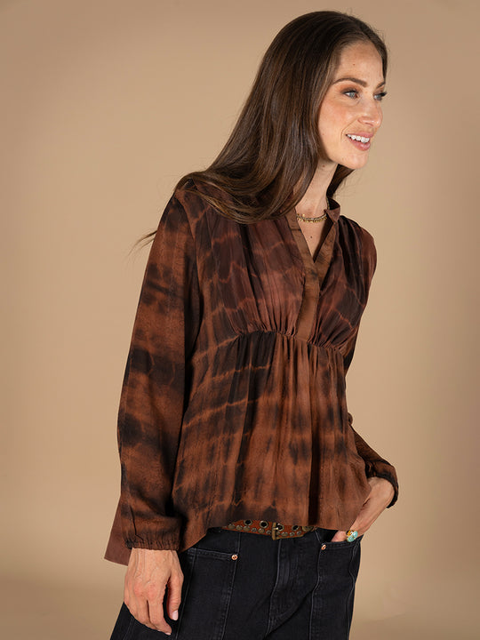 Seidenbluse «City» von COFUR