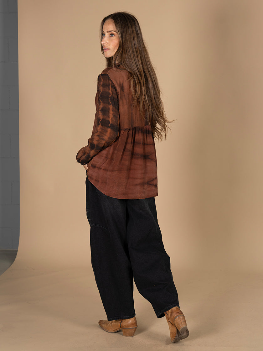 Seidenbluse «City» von COFUR