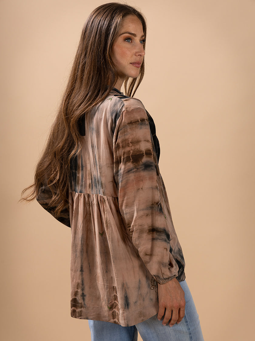 Seidenbluse «City» von COFUR