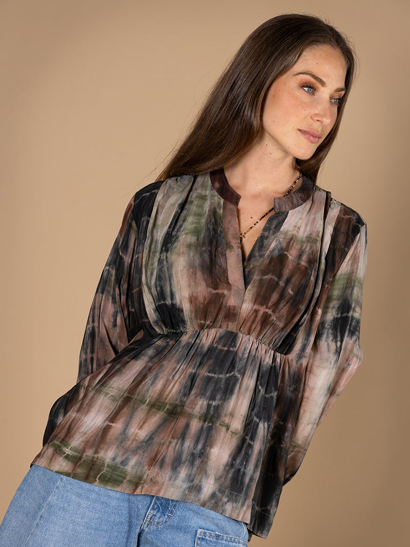 Seidenbluse «City» von COFUR