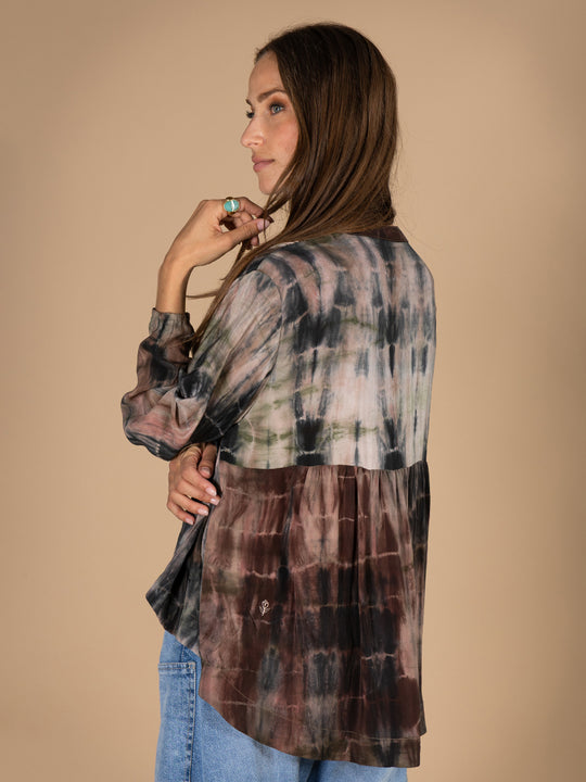 Seidenbluse «City» von COFUR