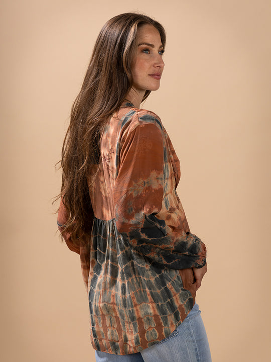 Seidenbluse «City» von COFUR