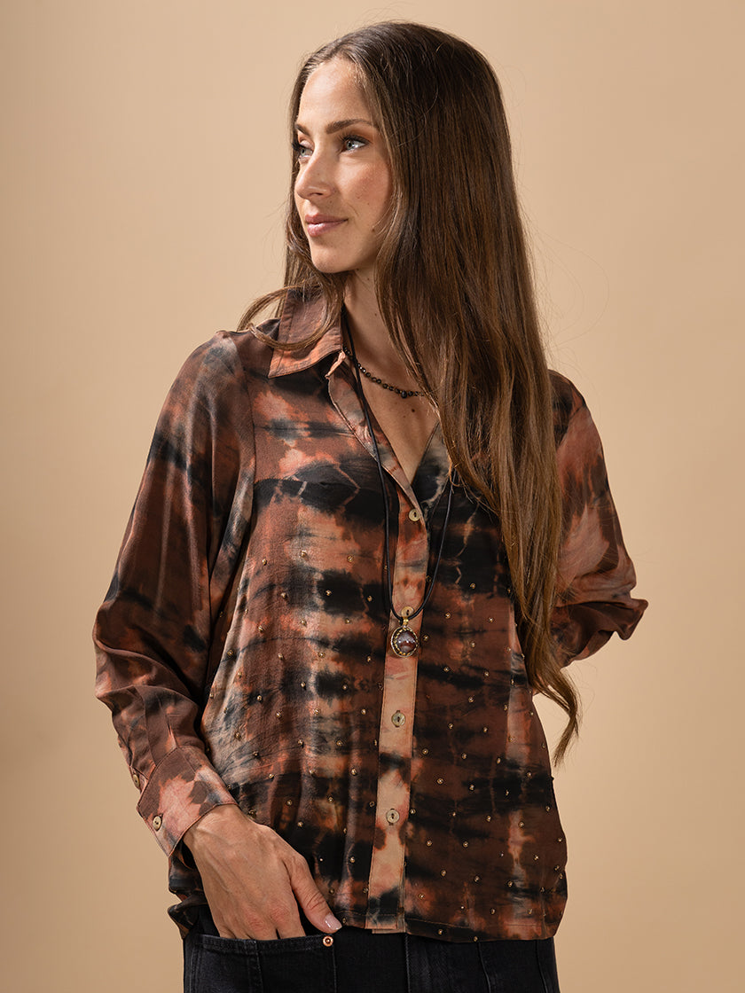Seidenbluse «Joa» von COFUR