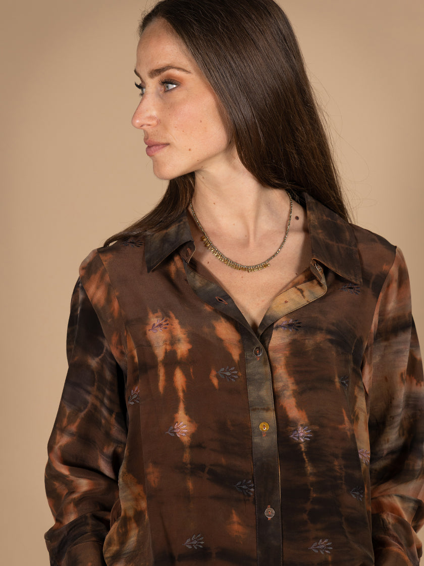 Seidenbluse «Joa» von COFUR