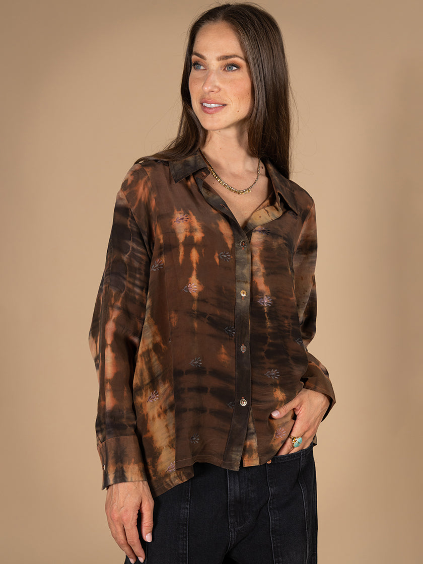Seidenbluse «Joa» von COFUR