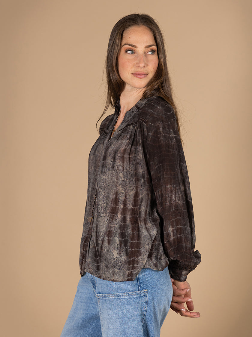 Seidenbluse «Coco» von COFUR